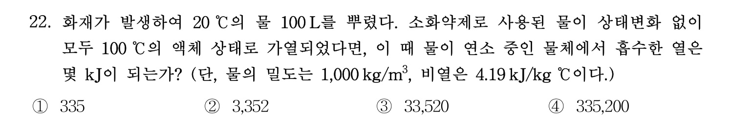소방안전교육사_1차 2020년 23번 기출문제
