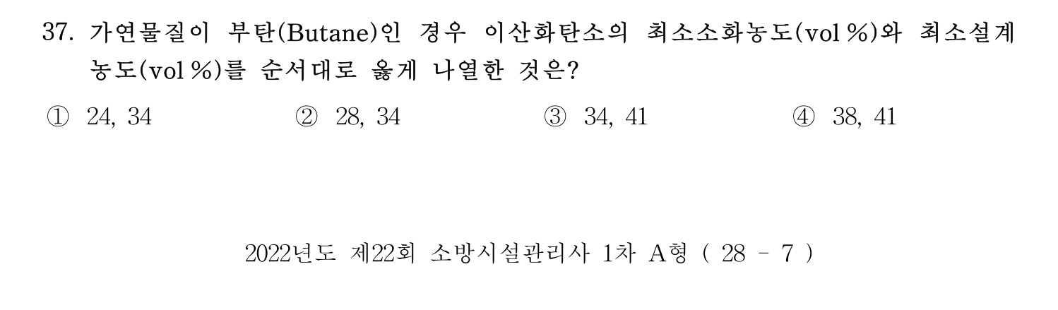 소방시설관리사 2022년 44번 기출문제