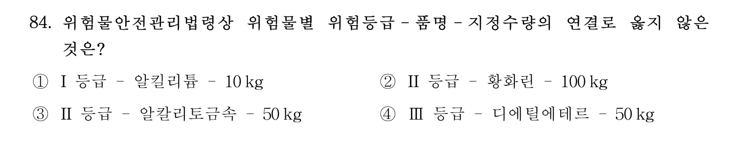 소방시설관리사 2022년 95번 기출문제
