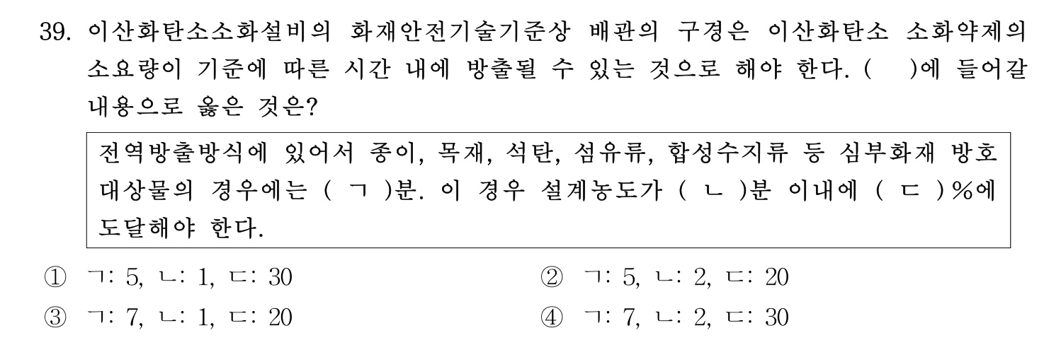 소방시설관리사 2026년 48번 기출문제