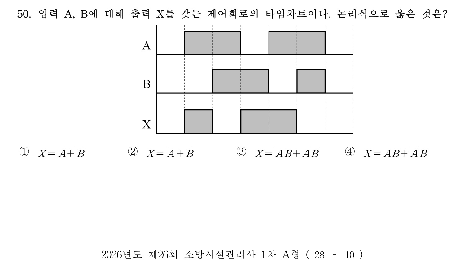 소방시설관리사 2026년 59번 기출문제
