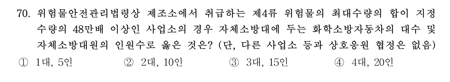 소방시설관리사 2026년 79번 기출문제