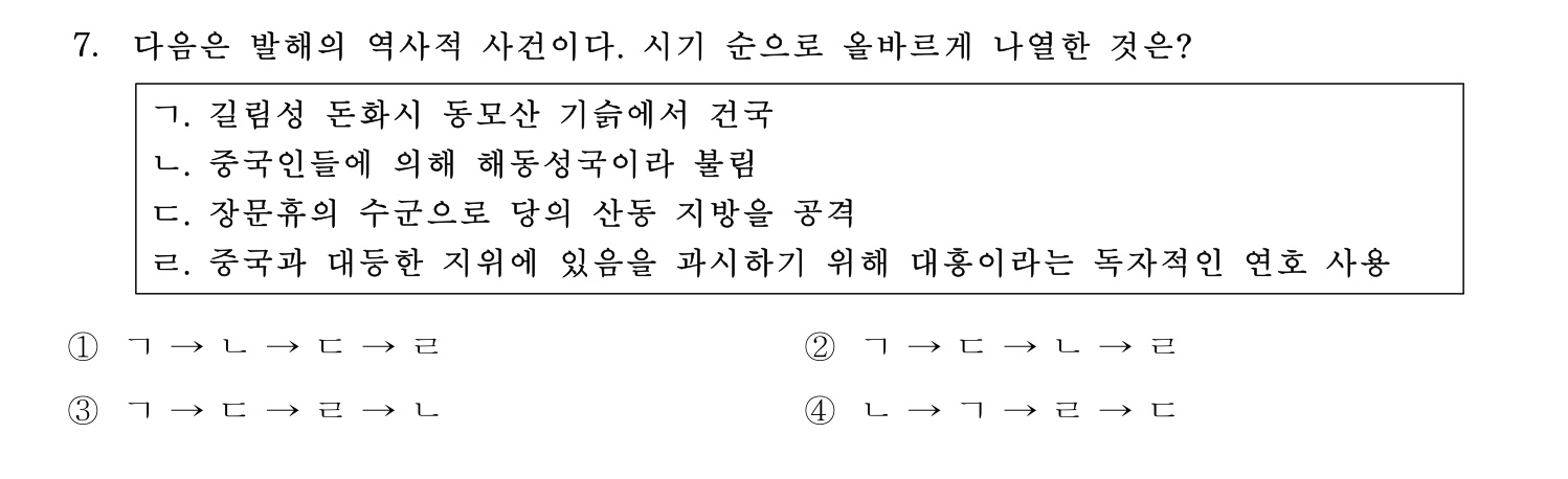 국내여행안내사_1차 2023년 7번 기출문제