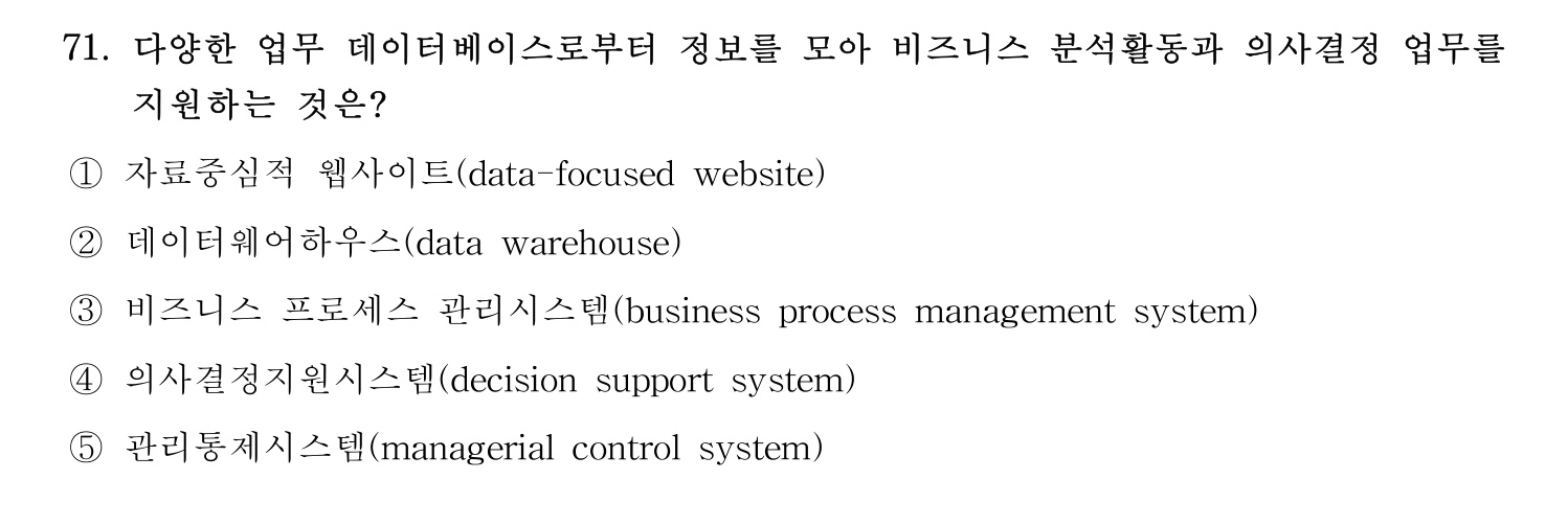 경영지도사_1차 2022년 71번 기출문제
