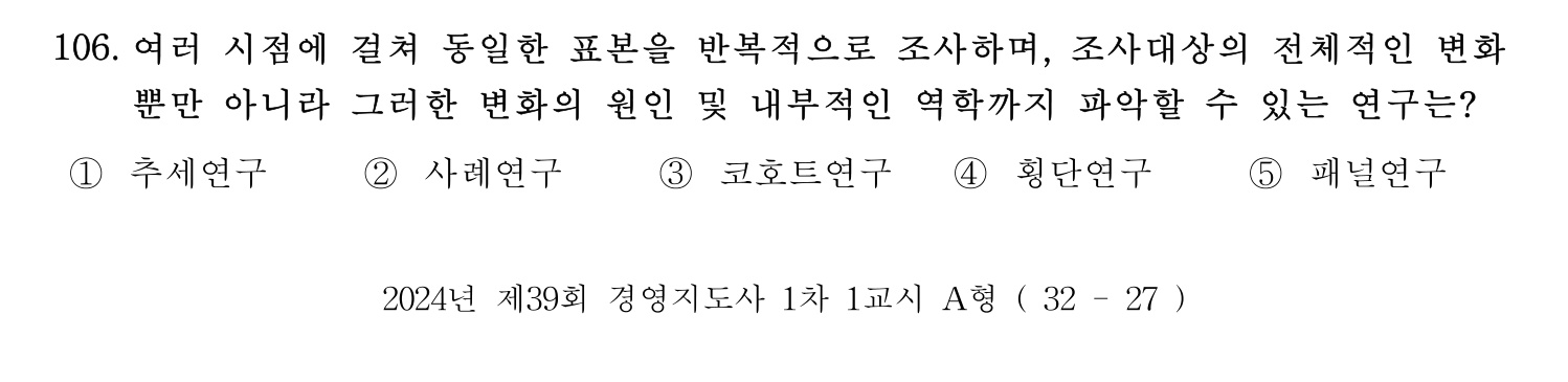 경영지도사_1차 2024년 110번 기출문제