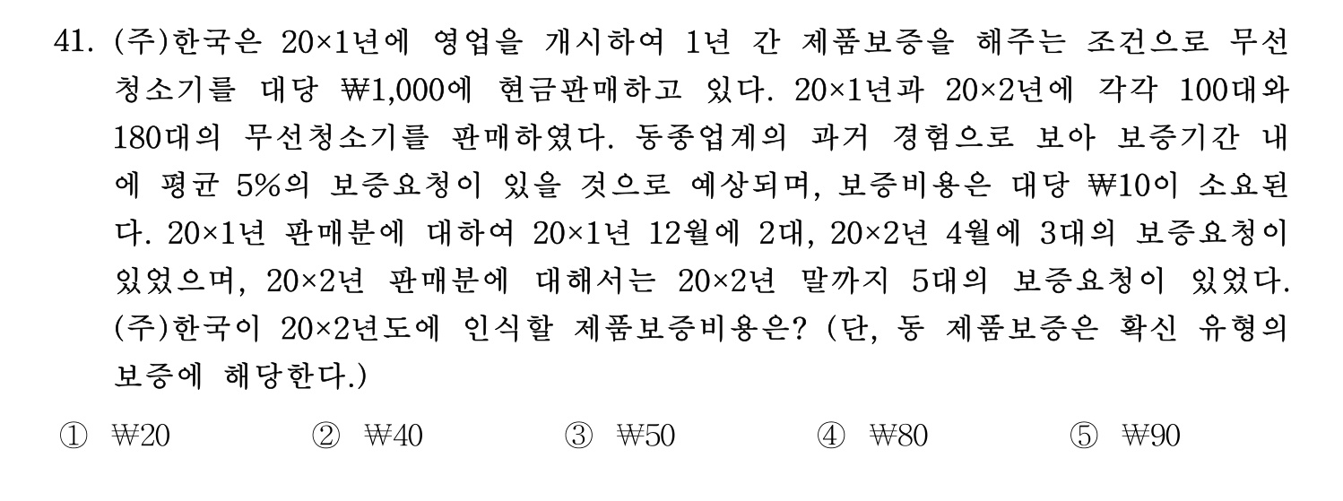 경영지도사_1차 2024년 45번 기출문제