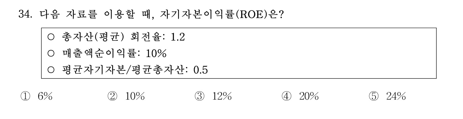 경영지도사_1차 2025년 35번 기출문제