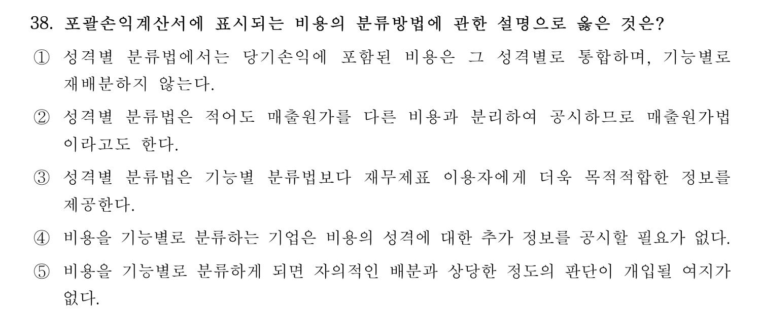 경영지도사_1차 2025년 39번 기출문제