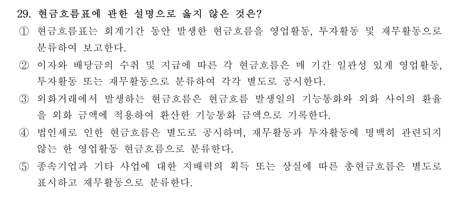 경영지도사_1차 2026년 29번 기출문제