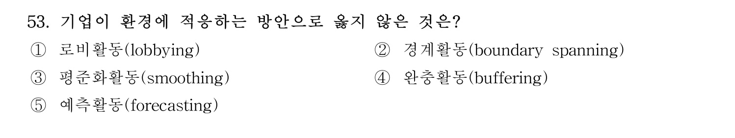 경영지도사_1차 2026년 53번 기출문제
