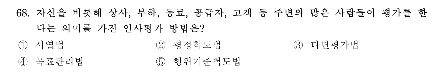 경영지도사_1차 2026년 68번 기출문제