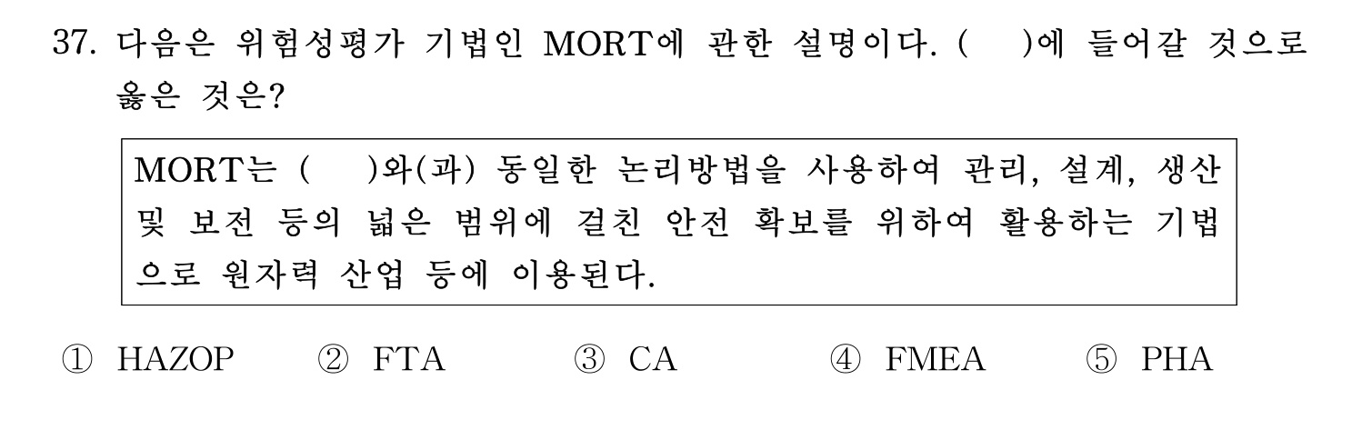 산업안전지도사 2021년 36번 기출문제
