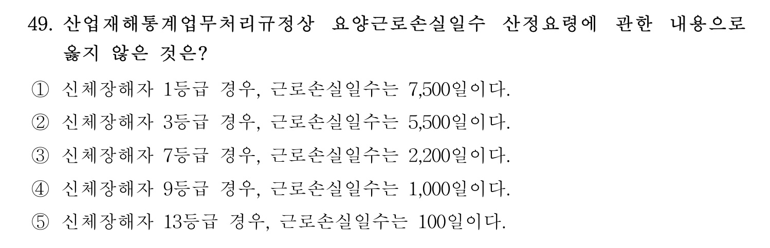 산업안전지도사 2026년 49번 기출문제