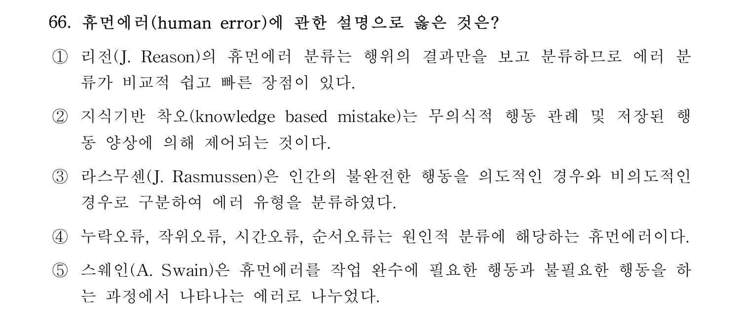 산업보건지도사 2017년 66번 기출문제