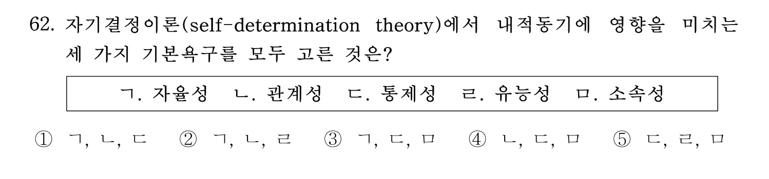 산업보건지도사 2021년 62번 기출문제