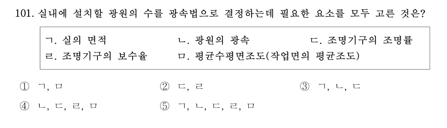 주택관리사보_1차 2017년 103번 기출문제