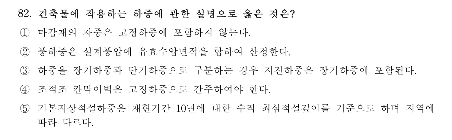 주택관리사보_1차 2017년 84번 기출문제