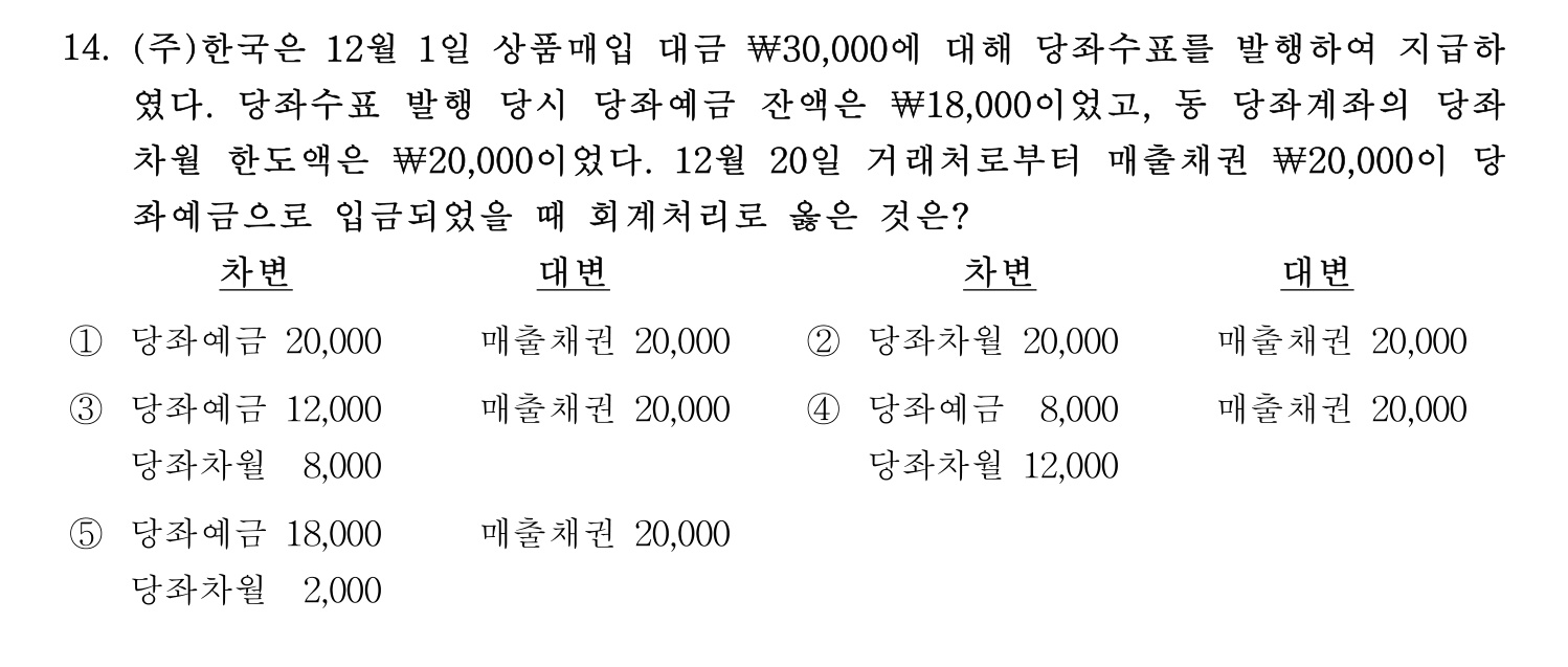 주택관리사보_1차 2020년 14번 기출문제