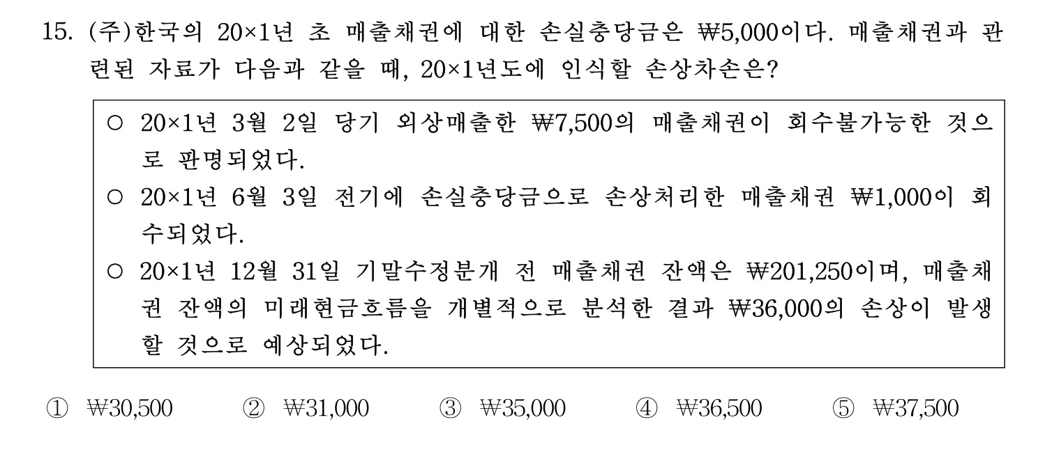 주택관리사보_1차 2020년 15번 기출문제
