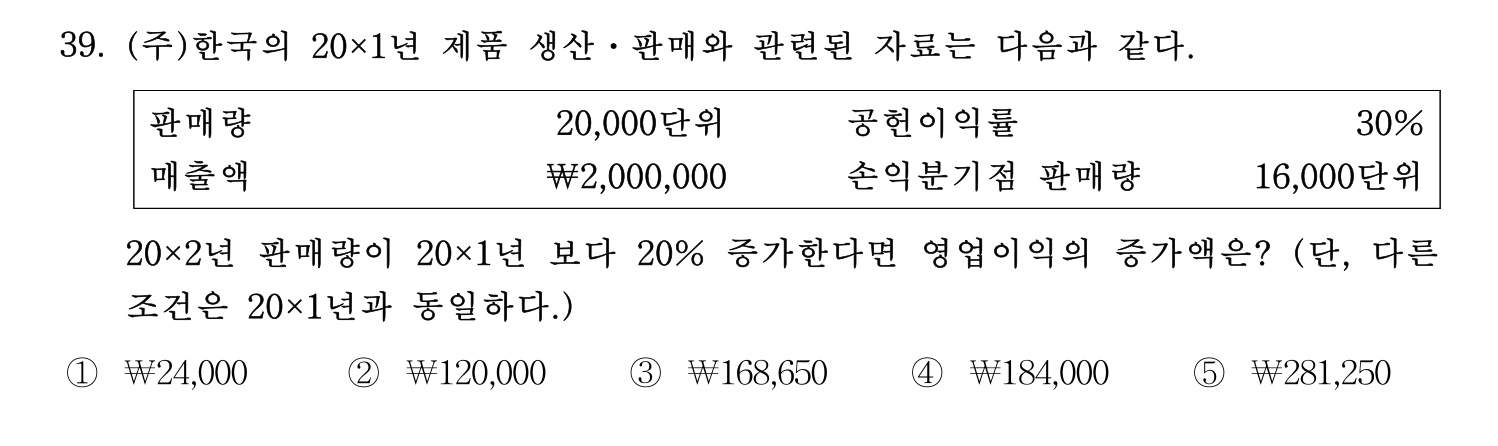 주택관리사보_1차 2020년 39번 기출문제