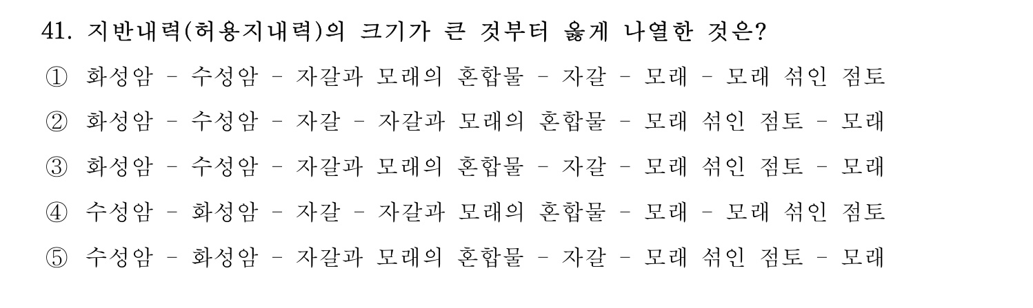 주택관리사보_1차 2021년 41번 기출문제