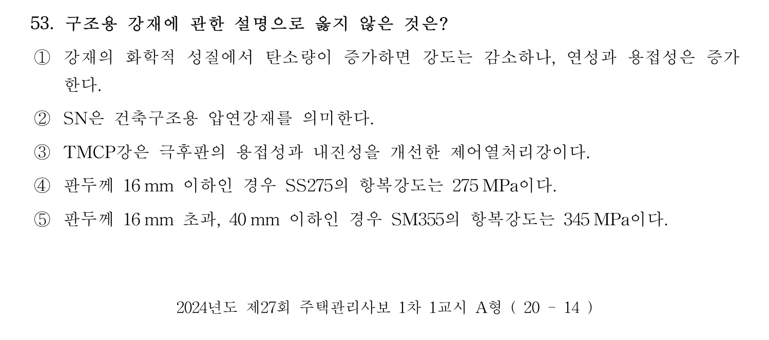 주택관리사보_1차 2024년 36번 기출문제