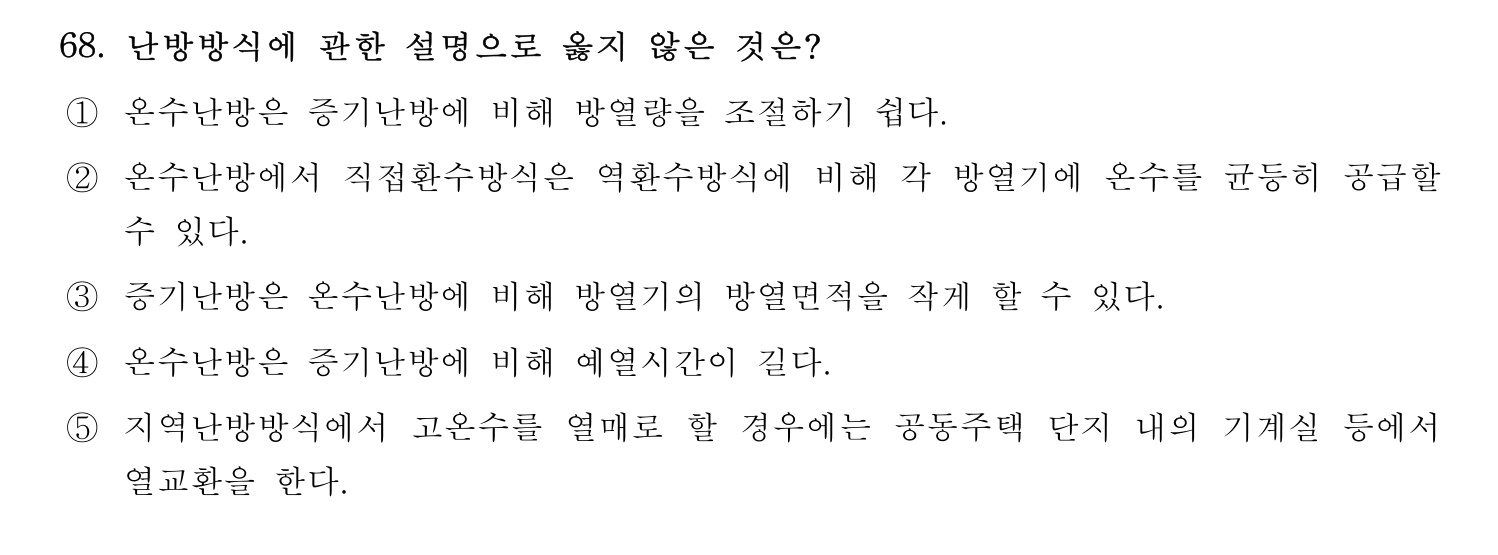 주택관리사보_1차 2024년 46번 기출문제