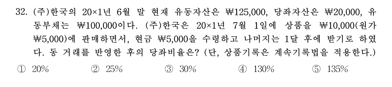 주택관리사보_1차 2025년 32번 기출문제