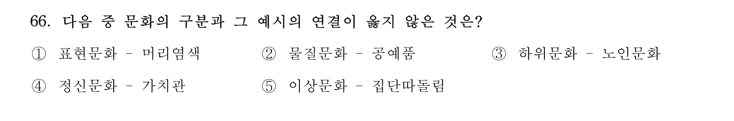 청소년지도사_1급(1교시) 2015년 66번 기출문제